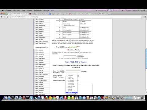 Video: How To Send SMS To Ukraine