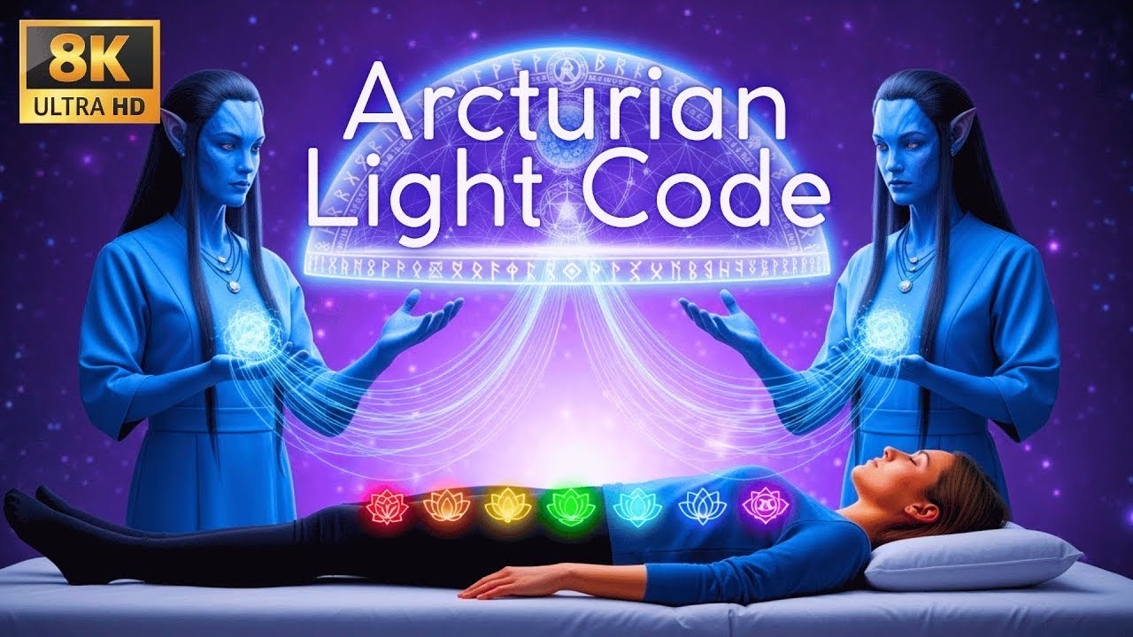 🔮 Arcturian Healing Frequency 🌌 Light Codes for Mental Healing Soul ...
