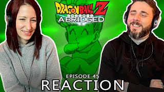 Her First Reaction to Dragon Ball Z Abridged | Episode 45