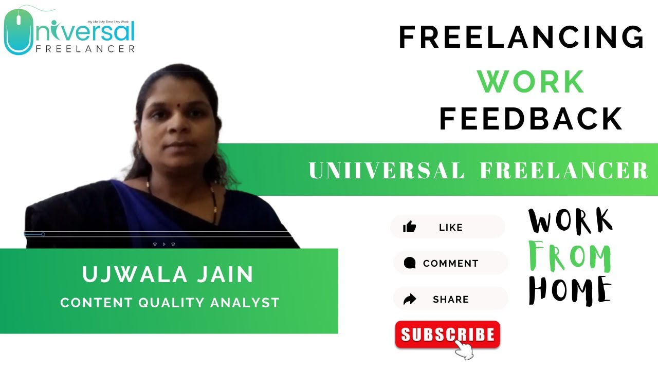 ⁣Ujwala Jain Shared her Working Experience | @Mahendra Technosoft Pvt Ltd | @Universal Freelancers