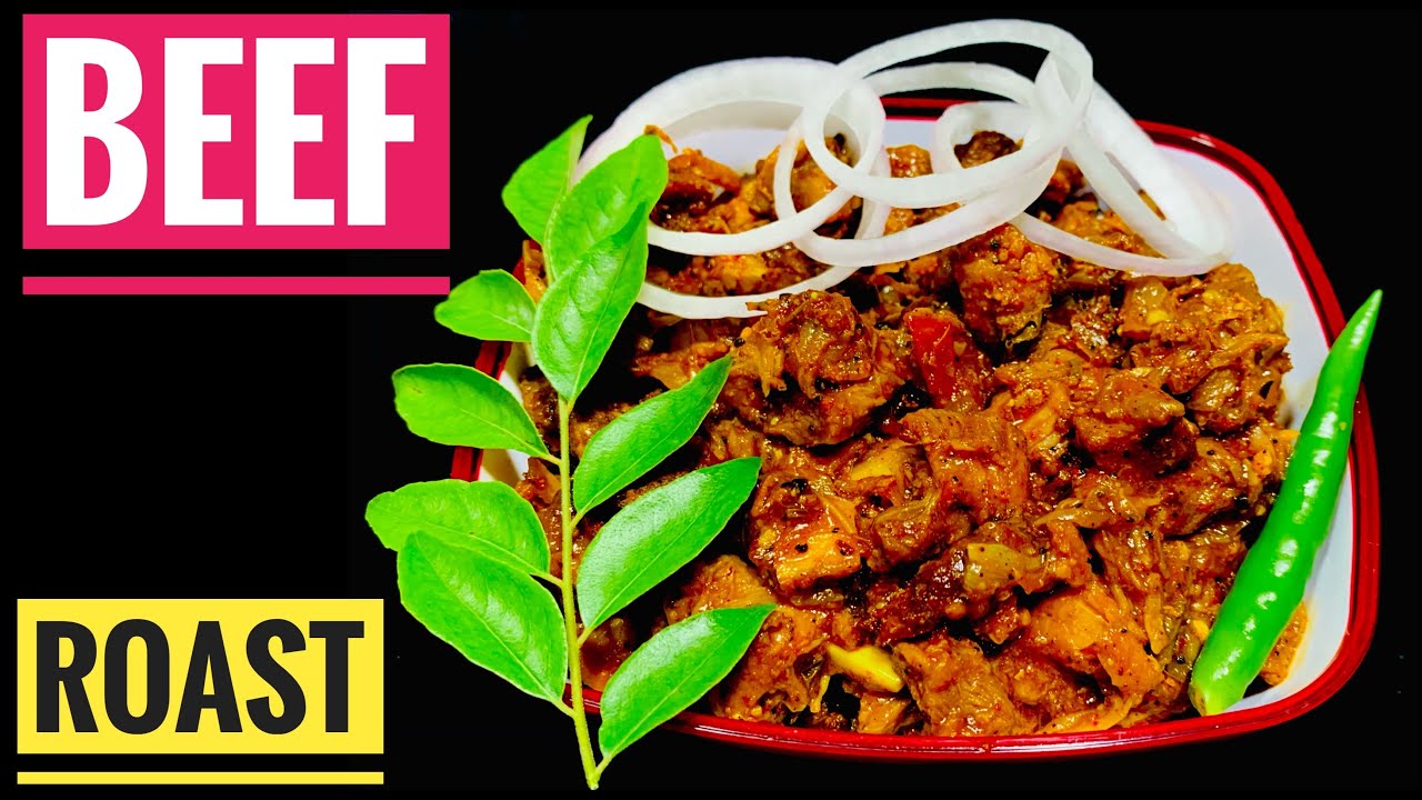 Kerala style Beef Roast | à´¨ാടൻ à´¬ീà´«് വരട്à´Ÿിയത് | How To Make Beef Roast