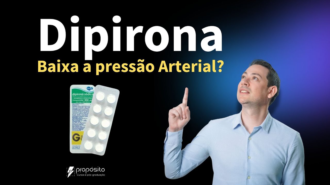 Dipirona baixa a pressão? - YouTube