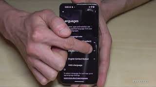 Google Pixel 8a: How to change the language? by phonesandmore 164 views 12 days ago 2 minutes, 43 seconds