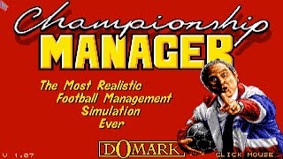 ATARI ST Championship Manager 1 1992 v1 07 Domark Collyer Paul Collyer Oliver Leitch Barry Imagitec