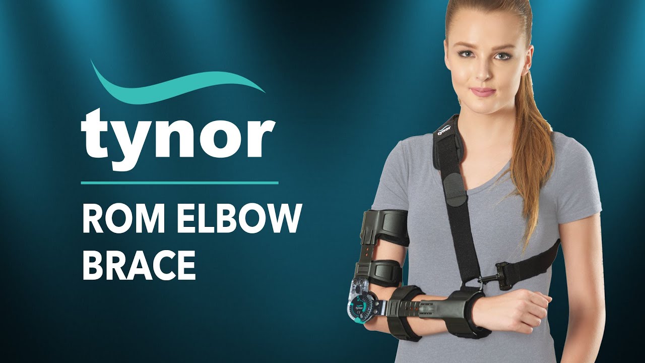 Tynor ROM ELBOW BRACE (E46) for immobilization of elbow and upper limb