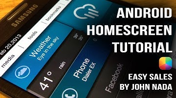 Easy Sales (by John Nada) - Android Homescreen Tutorial