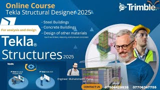 Tekla Structural Designer 2025 (part 3) | Complete Design of a 10-Story RC Building (ACI & Seismic)