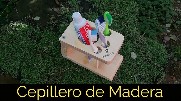 Porta Cepillo De Dientes En Madera (Wooden Toothbrush Holder) -  Instructables