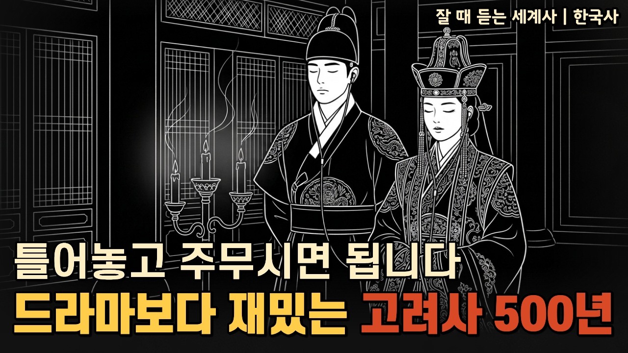 🌙성우 이지선 낭독 | 드라마보다 더 재밌는 고려사 풀스토리 | 잘듣세