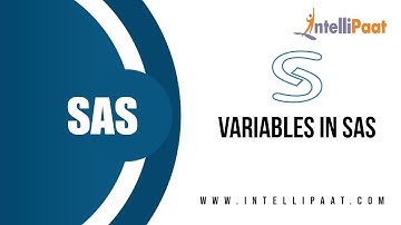 Variables in SAS | SAS Tutorial | SAS Online Training | SAS Certificate | Intellipaat