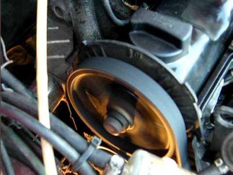 VW Golf II (silnik 1.6 PN) - działanie układu rozrządu - Part 1 - YouTube
