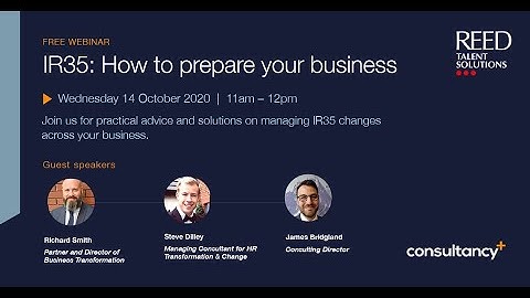 IR35: How to prepare your business, webinar recording