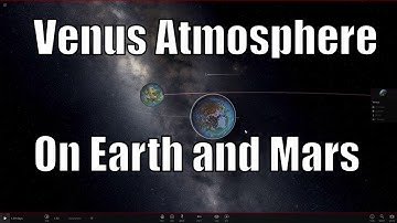 Venus Atmosphere on Earth and Mars -  Universe Sandbox²