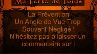 Ma Perte De Poids - La Prévention Un Angle De Vue Trop Souvent Négligé