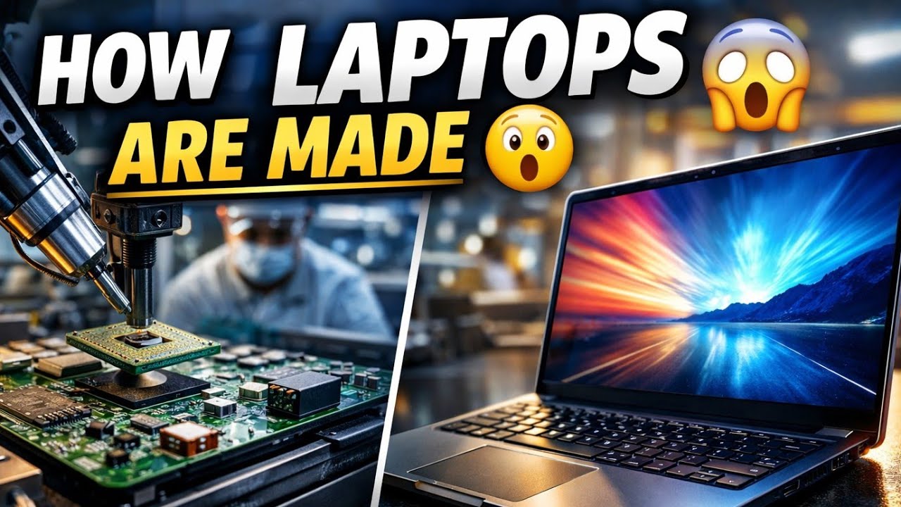 Inside Laptop Factory 💻 Full Manufacturing Process Explained 😲 - YouTube