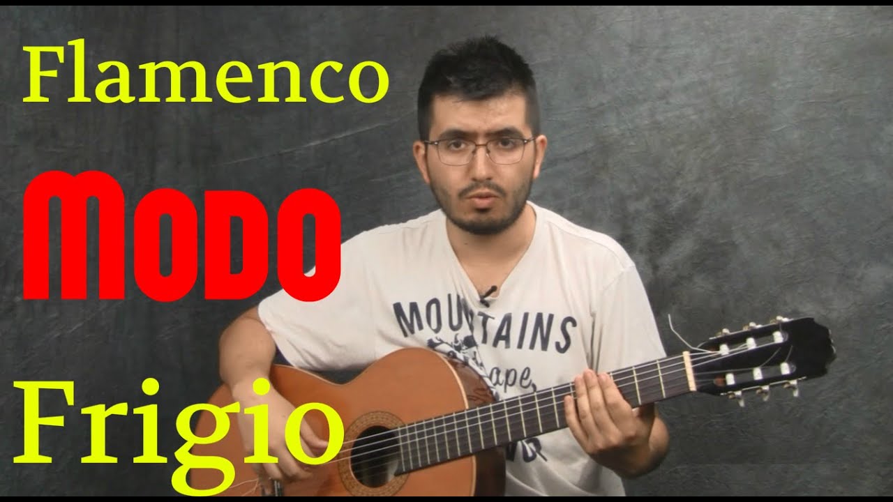 Tutorial de guitarra: La escala frigia para tocar flamenco - YouTube