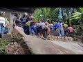 Child feared dead after being trapped in collapsed building