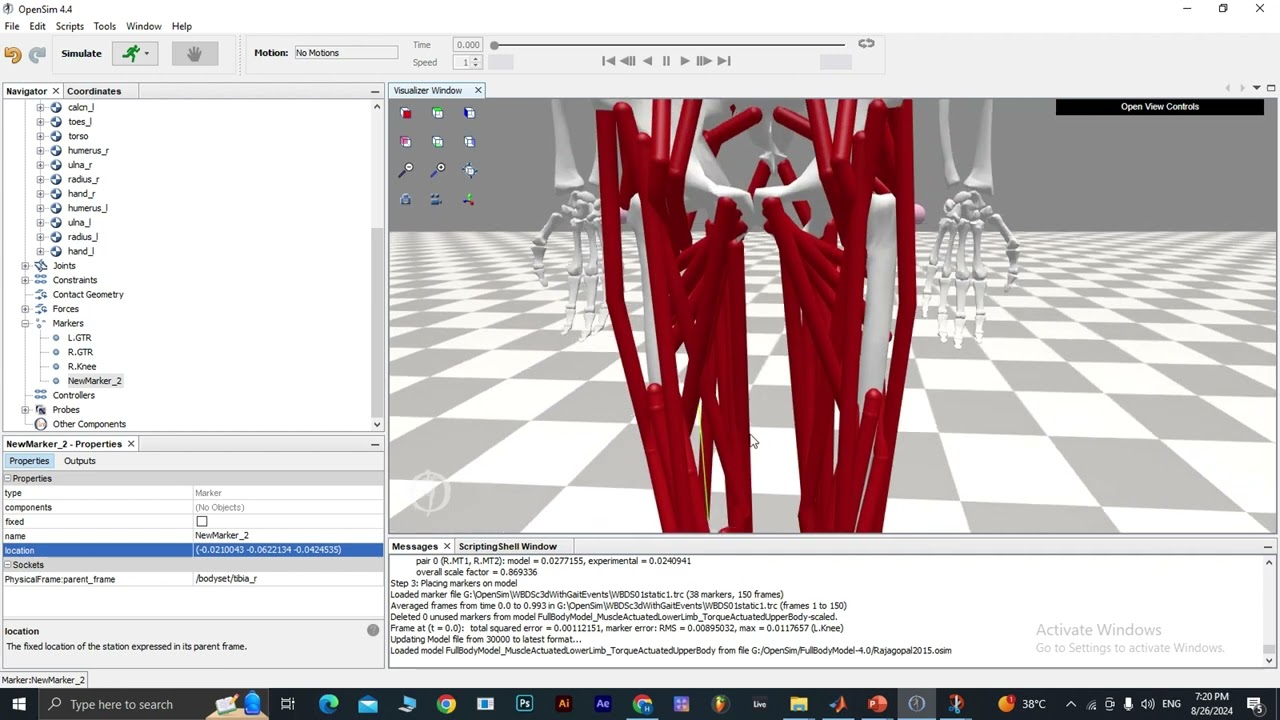 07.01.4 Adding markers to model