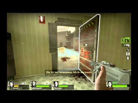 Let's Play Left 4 Dead 2 German Part 1 - Das Hotel