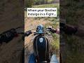 Brother’s Bond #royalenfield #royalenfielddiaries #bullet350 #bullet #ridewithpride #bikeride #love
