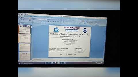 Prediction of flood by rainfall using MLP classifier neural network model