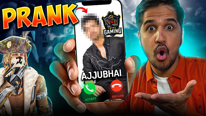 Finally I Pranked Total Gaming Aka AjjuBhai