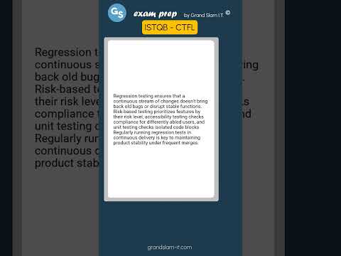 ISTQB CTFL v4.0