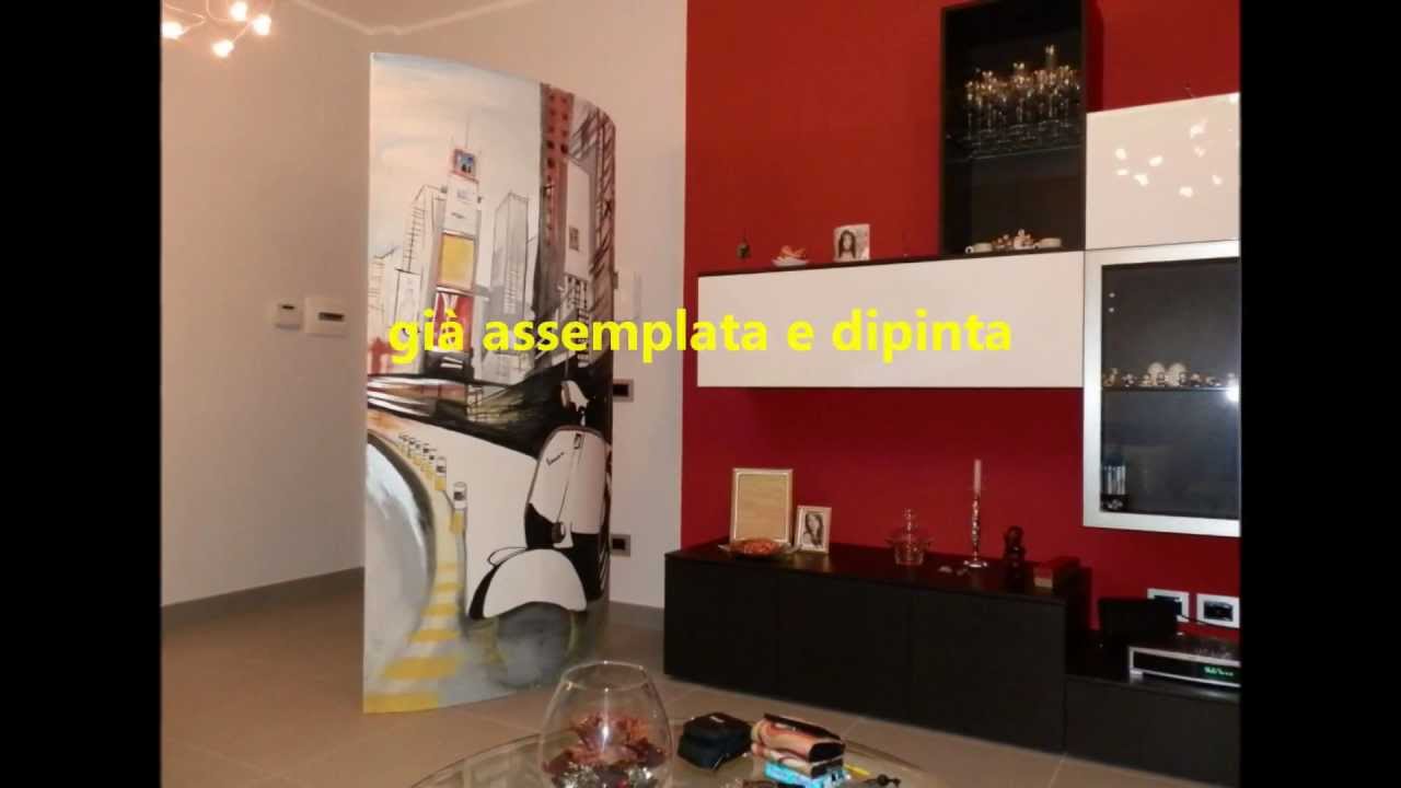 Dipinto mobile ingresso youtube Dipingere vecchio armadio