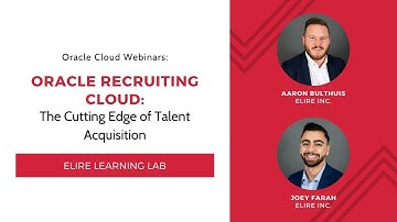Oracle Recruiting Cloud – The Cutting Edge of Talent Acquisition
