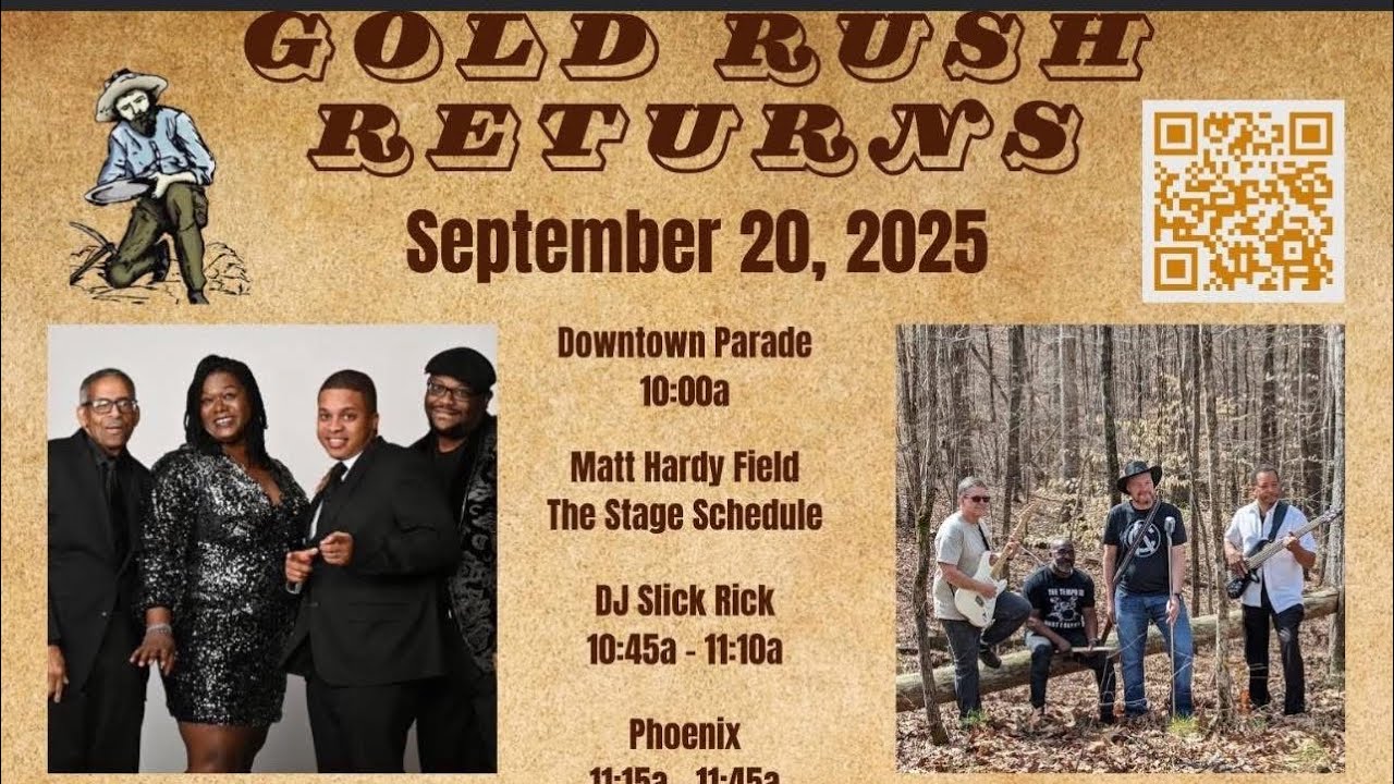 Jazzy Trinity (Feat. TJ Edwardz) live at McCormick Goldrush Festival (September 2025)