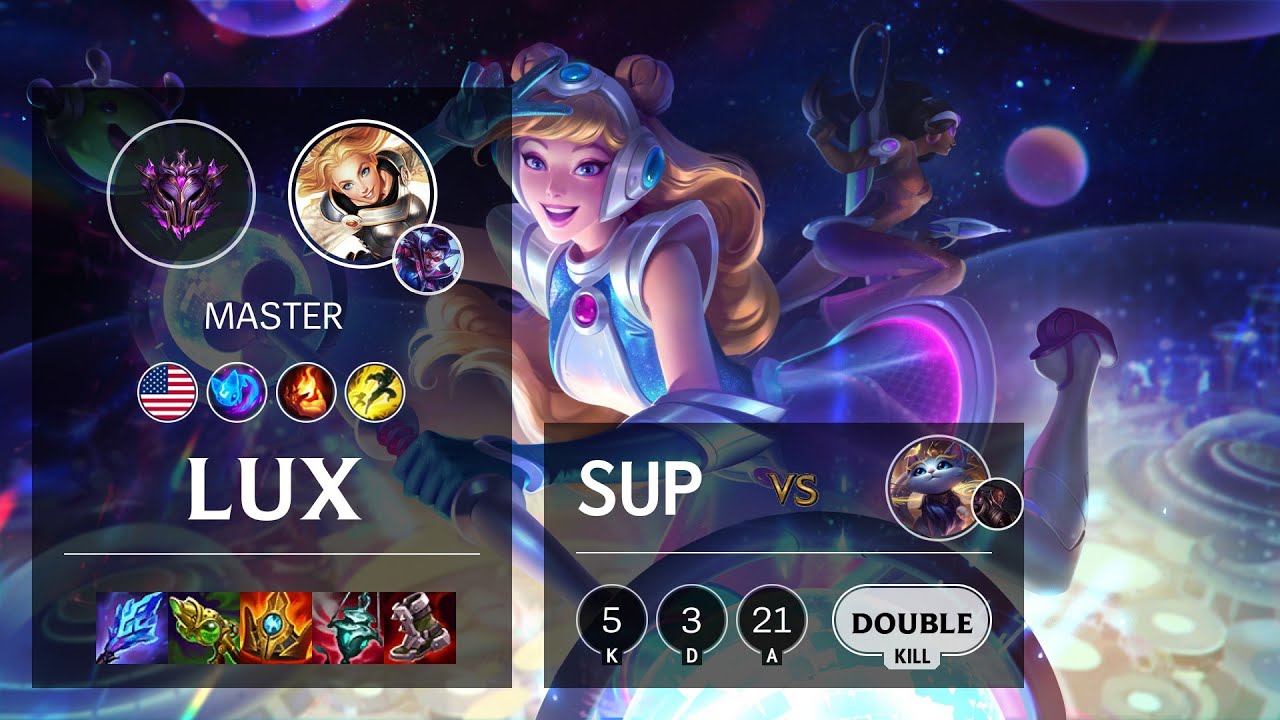 Lux Support vs Yuumi - NA Master Patch 11.20