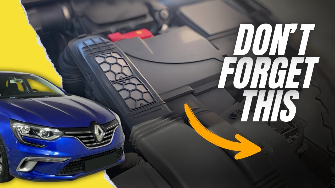 Renault Megane 4 GT (2016 - 2020) Battery Replacement