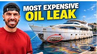 Mat Armstrong Discovers a SHOCKING Oil Leak in His £100,000 Yacht — This Could Get EXPENSIVE!