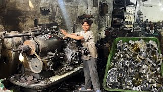 Extremely Amazing Skills of 10 Years Old Boy Made Packing Machine Gear