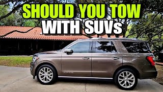 SUV vs 1/2 Ton Pickup Towing! Things you need to consider.