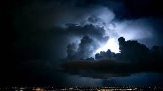 Timelapse Captures Lightning in Arizona Storm Clouds