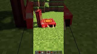 Working Wheeling Chair In Minecraft 😍 #Shorts #Minecraft #Trending #Viral