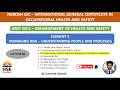 NEBOSH GIC1 | Lecture 8 | 3.3 How Human Factors Influence Behavior | Simply Explained
