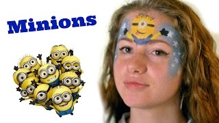 Minion Face Paint Tutorial | SPLASH! Animaties