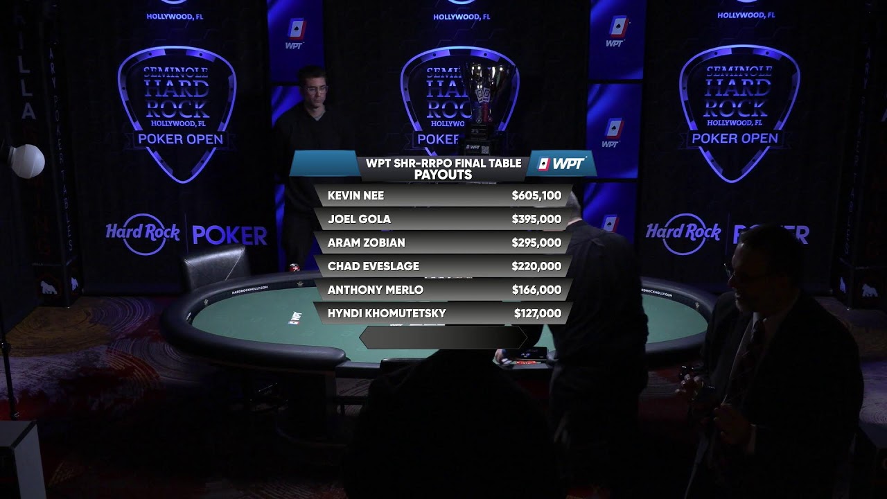 WPT Seminole Rock 'N' Roll Poker Open Championship - World Poker Tour