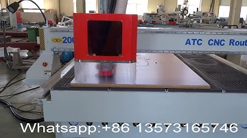 2000x3000mm ATC cnc router machine working video