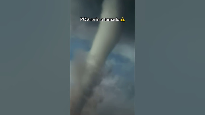 Twisters TORNADO in real life: