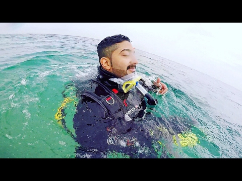 الغوص في شاطئ نصف القمر     2