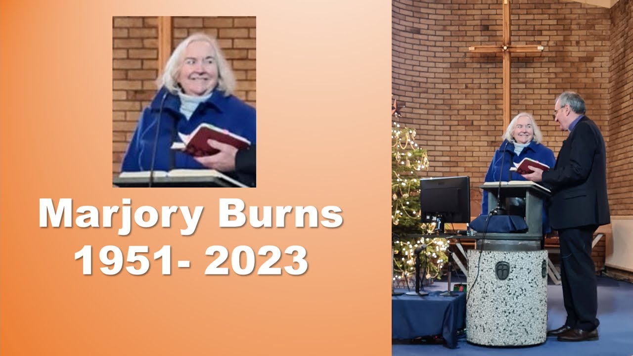 Funeral of Marjory Burns St Kentigern's Church Kilmarnock 6th March