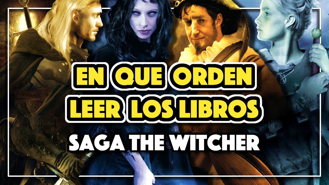 ᐉ Los Libros De The Witcher En Orden. Saga Geralt de Rivia