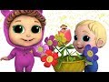 Spring Flowers | Baby Joy Joy | Learn Counting