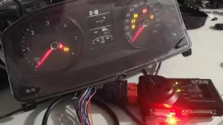 Programación de llave de 0 a transporter 2017 en banco con Figo simulador screenshot 5
