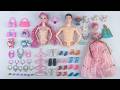 9 Minutes Satisfying with Unboxing Barbie Family Playset, Doll Dressup Set Toys ASMR | Review Toys