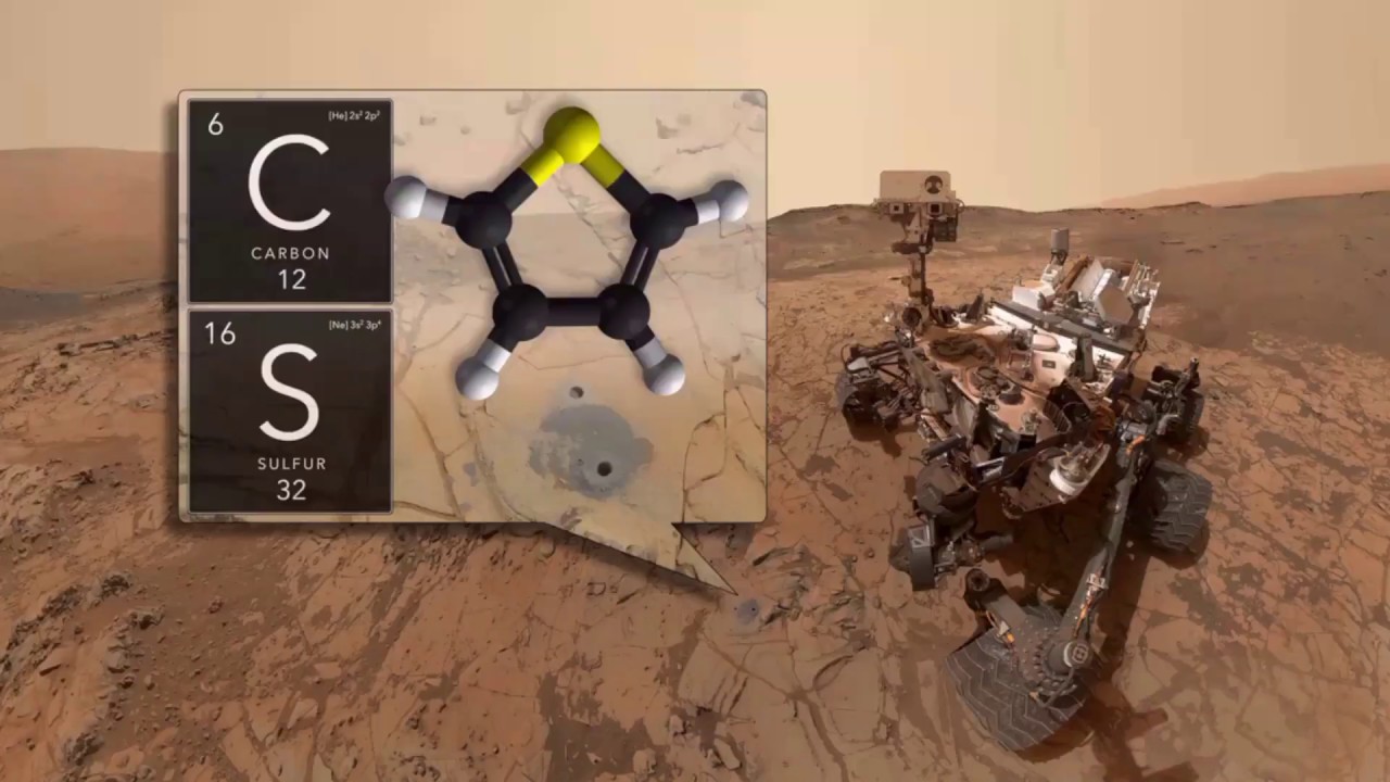 NASA's Curiosity rover finds organic matter on Mars