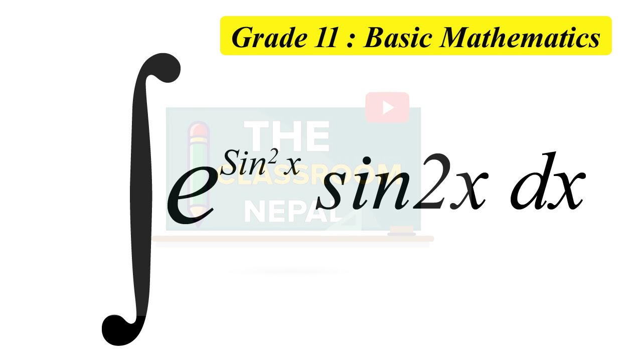 Integral Of E sin 2x Sin2x Dx By Substitution Method Class11 integral-of-e-sin-2x-sin2x-dx-by-substitution-method-class11